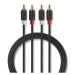 Kabel 2x Cinch konektor/2x Cinch konektor 1m NEDIS CABW24200AT10