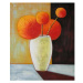 Obraz - Oranžové kulaté květiny