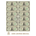 Jedlý papír "Bankovka americký dolar" - A4
