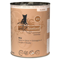 catz finefood Classic N° 9 – zvěřina 6 × 400 g