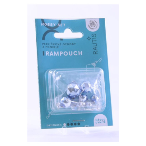 Sada na výrobu ozdoby z perliček - Rampouch - modrý Rautis