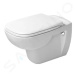 Geberit 111.300.00.5 NH5 - Modul pro závěsné WC s tlačítkem Sigma30, bílá/lesklý chrom + Duravit