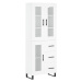 vidaXL Skříň highboard bílá 69,5 x 34 x 180 cm kompozitní dřevo