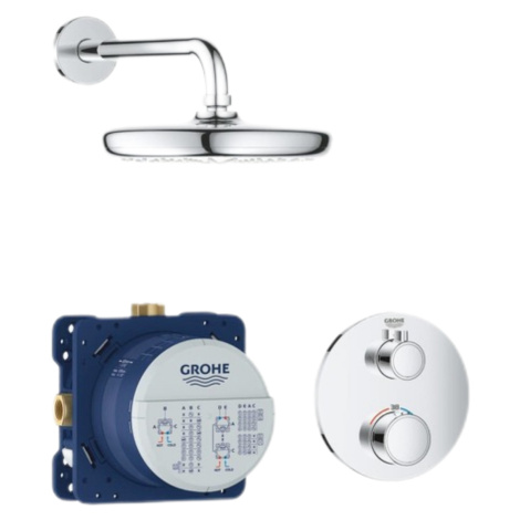 Grohe Grohtherm sprchový systém včetně podomítkového tělesa chrom 34726000 G34726000