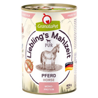 GranataPet Liebling's Mahlzeit ČISTÁ konina 6× 400 g