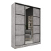 Nejlevnější nábytek Harazia 150 se zrcadlem - beton