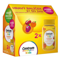 CENTRUM Kids Gummies Multifruit, Dárkové balení 2 x 60 tablety