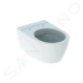 GEBERIT iCon Závěsné WC, Rimfree, s KeraTect, bílá 204060600