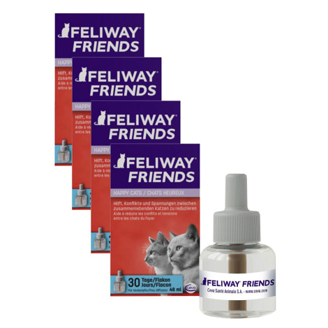 Feliway® Friends 30denní doplnitelná lahvička, 48 ml 4 × 48 ml