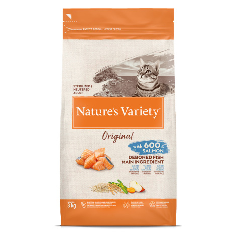Nature's Variety Original Sterilised losos - 3 kg Nature’s Variety