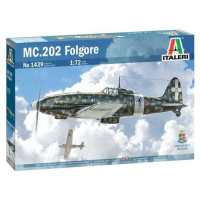 Italeri Model Kit letadlo 1439 MC 202 Folgore 1:72