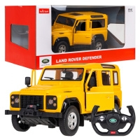 Mamido RASTAR  Auto na dálkové RC ovládání Land Rover Defender Rastar 1:14 žluté RC