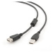 Gembird CABLEXPERT prodlužovací kabel USB-A 2.0, 1.8m, feritové jádro - CCF-USB2-AMAF-6