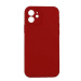 TopQ Kryt Essential iPhone 12 červený 92756