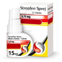 STREPFEN Sprej med a citron 8,75 mg 15 ml