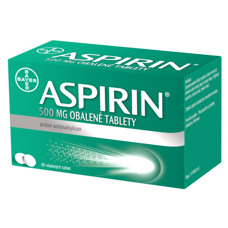 Aspirin 500mg 80 tablet