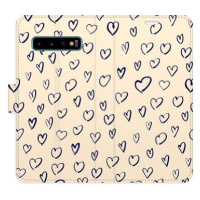 iSaprio Flip pouzdro Heart Light 02 pro Samsung Galaxy S10