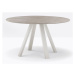 PEDRALI - Stůl ARKI 5/2 - kruhová stolová deska s kovovou podnoží