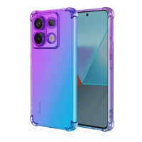 TopQ Kryt Xiaomi Redmi Note 13 Pro 5G Shock duhový fialovo-modrý 117994