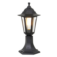 Klasická venkovní stojací lampa černá 42,2 cm IP44 - New Haven