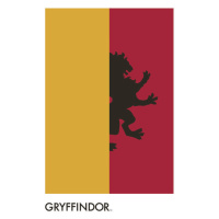 Umělecký tisk Harry Potter - Gryffindor, 26.7 × 40 cm