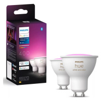 Philips SADA 2x LED RGBW Stmívatelná žárovka Philips Hue WACA GU10/4,2W/230V 2000-6500K