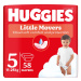 Huggies Little Movers 5 11-25 kg jednorázové plenky 58 ks