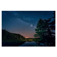 Fotografie Scenic view of lake against sky, unsal / 500px, 40 × 26.7 cm