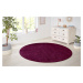 Hanse Home Collection koberce Kusový koberec Nasty 102368 Blackberry kruh - 133x133 (průměr) kru