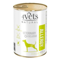 4Vets Natural Veterinary Exclusive allergy Dog Lamb 400g