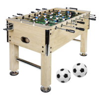 GamesPlanet® Profi stolní fotbálek Leeds, 140 x 73 x 87 cm, světlý dekor M02463