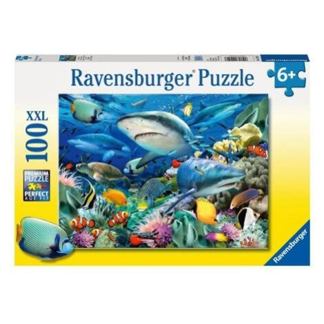 Ravensburger puzzle Žraločí útes 100 dílků