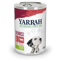 Yarrah Bio hovězí s bio kopřivou a bio rajčaty - 6 x 405 g