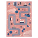 Růžový dětský koberec 120x170 cm Adventures – Hanse Home