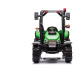 Mamido Dětský elektrický traktor s přívěsem 24V Blast 2x200W zelený