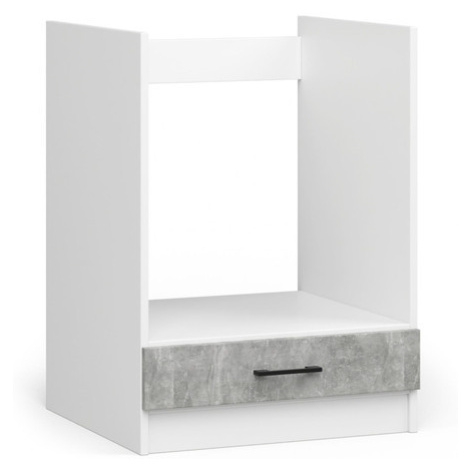 Kuchyňská skříňka OLIVIA S60KU - bílá/beton Akord