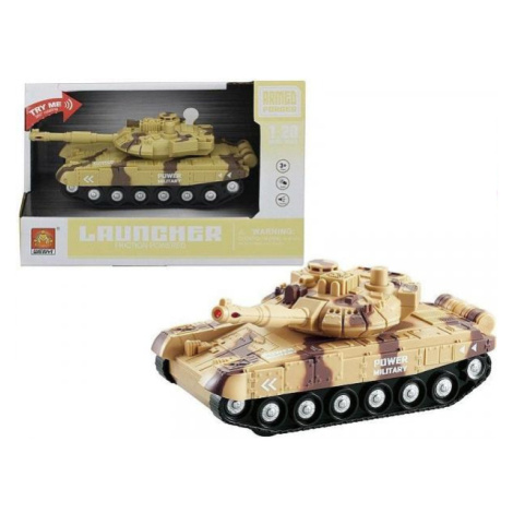 Vojenský tank 20 cm se světlem a zvukem Toys Group