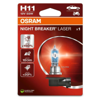 OSRAM H11 12V 55W PGJ19-2 NIGHT BREAKER LASER +150% více světla 64211NL-1BL