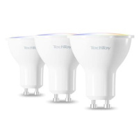 TechToy Smart Bulb RGB 4.7W GU10 ZigBee 3pcs set