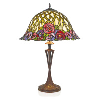 Artistar Stolní lampa Melika ve stylu Tiffany