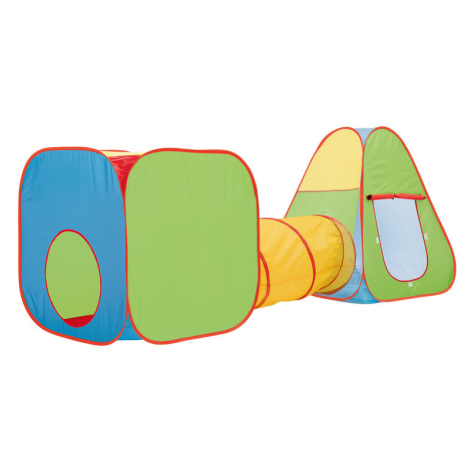 Playtive Dětský stan s tunelem (barevná)
