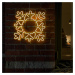 Konstsmide Christmas LED dekorativní silueta sněhové vločky pro venkovní použití