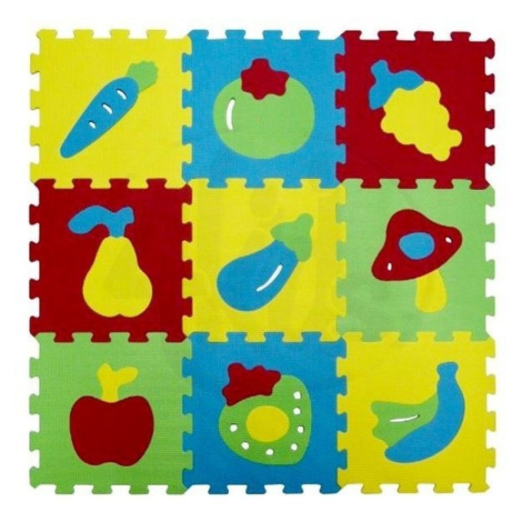 Pěnové puzzle ovoce 30x30 cm Wiky