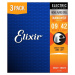 Elixir 16540 Nanoweb Super Light (09-42) 3-pack