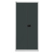 BISLEY Skříň s otočnými dveřmi UNIVERSAL, v x š x h 1950 x 914 x 500 mm, 4 pozinkované police, 5