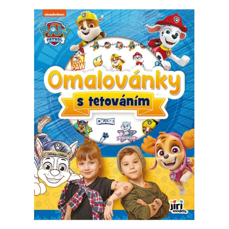 JIRI MODELS Omalovánky s tetováním Tlapková patrola 1 ks JM - Jiří Models