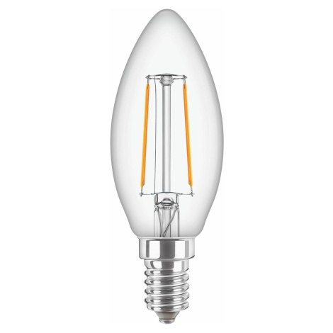 Philips CorePro LEDCandle ND 2-25W E14 B35 827 CLEAR GLASS