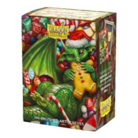 Dragon Shield Art 100ks - Christmas Dragon 2024