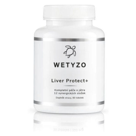 WETYZO Liver Protect+ činnost jater a trávení. 60 kapslí