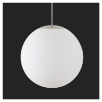 ADRIA P5 HP závěsné skleněné svítidlo nerez broušená / bílá IP40 4000 K 65W LED - OSMONT